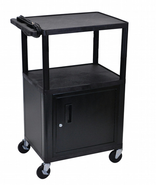 Luxor LP42CE-B Multimedia cart Black multimedia cart/stand