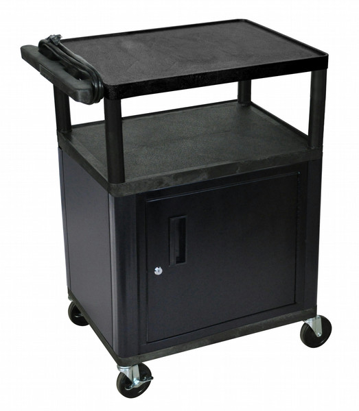 Luxor LP34CE-B Multimedia cart Black multimedia cart/stand