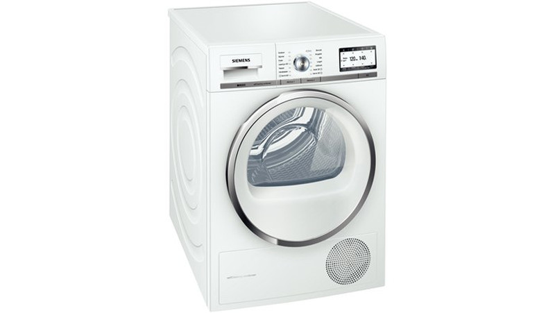 Siemens WT47Y849DN freestanding Front-load 9kg A++ White tumble dryer