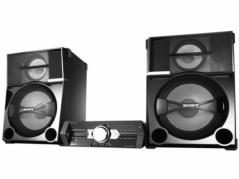 Sony SHAKE-77 Mini set 3600W Black home audio set