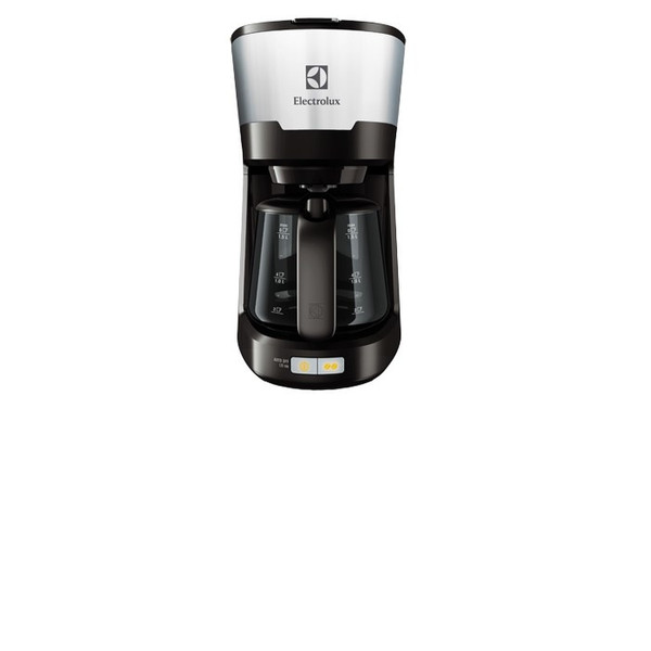 Electrolux EKF5300 Drip coffee maker 10cups Black,Stainless steel