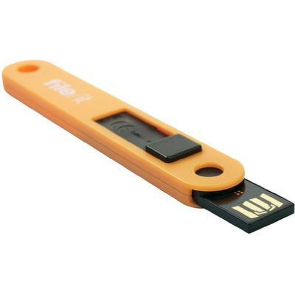 xlyne File/it 4GB 4ГБ USB 2.0 Оранжевый USB флеш накопитель