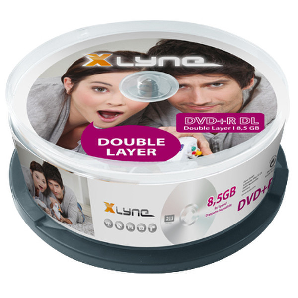 xlyne DVD+R DL 8.5GB 25 Pack 8.5GB DVD+R DL 25pc(s)