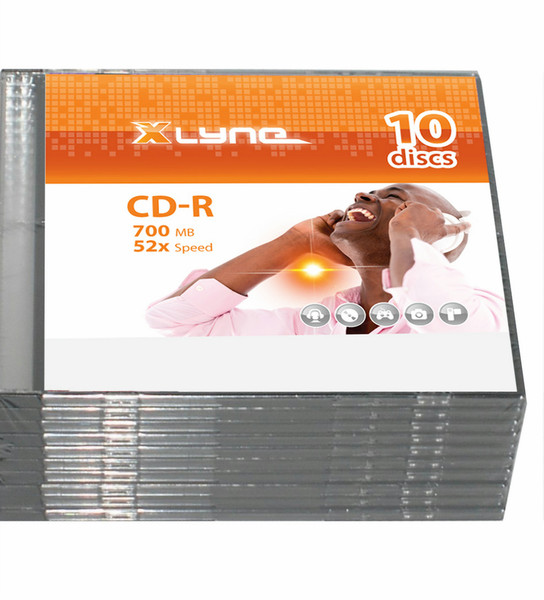 xlyne CD-R 700MB 10 Pack CD-R 700МБ 10шт