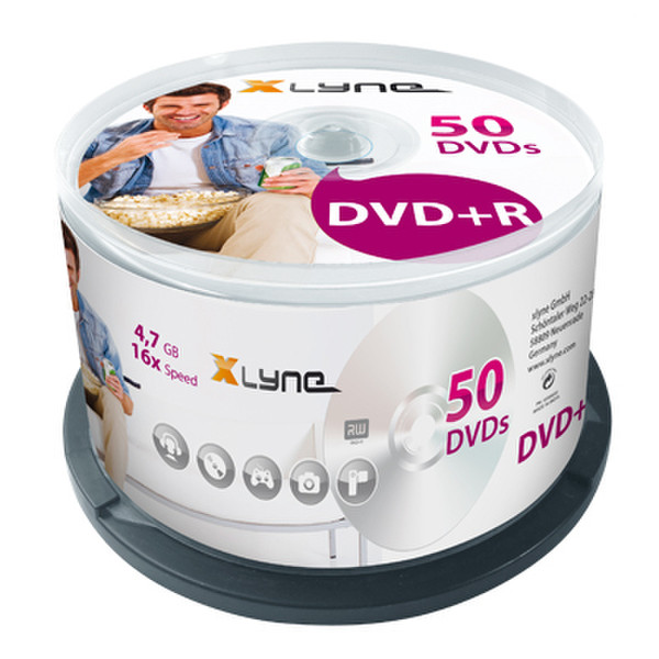 xlyne DVD+R 50 Pack 4.7ГБ DVD+R 50шт