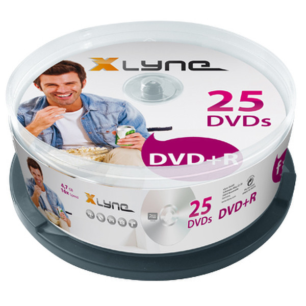 xlyne DVD+R 25 Pack 4.7ГБ DVD+R 25шт