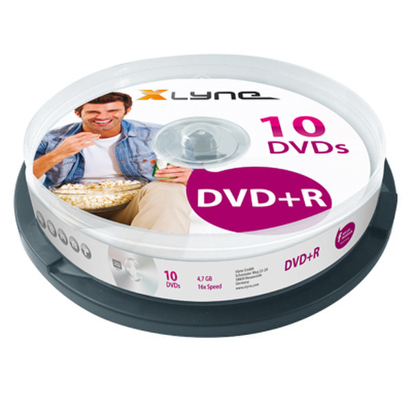 xlyne DVD+R 4.7GB 10 Pack 4.7GB DVD+R 10Stück(e)
