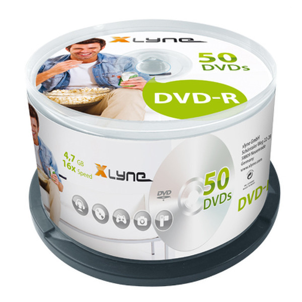 xlyne DVD-R 4.7GB 50 Pack 4.7GB DVD-R 50pc(s)