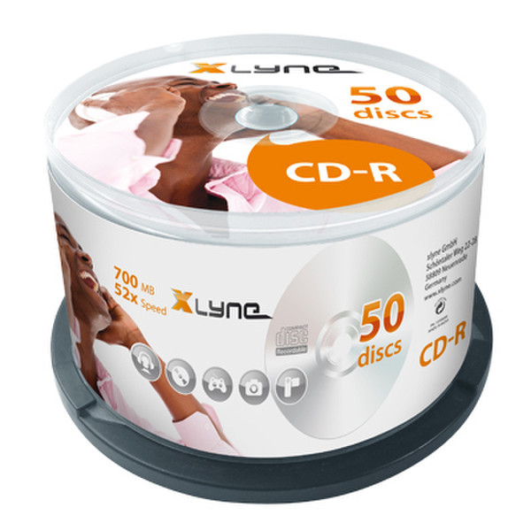 xlyne CD-R 700MB 50 Pack CD-R 700МБ 50шт