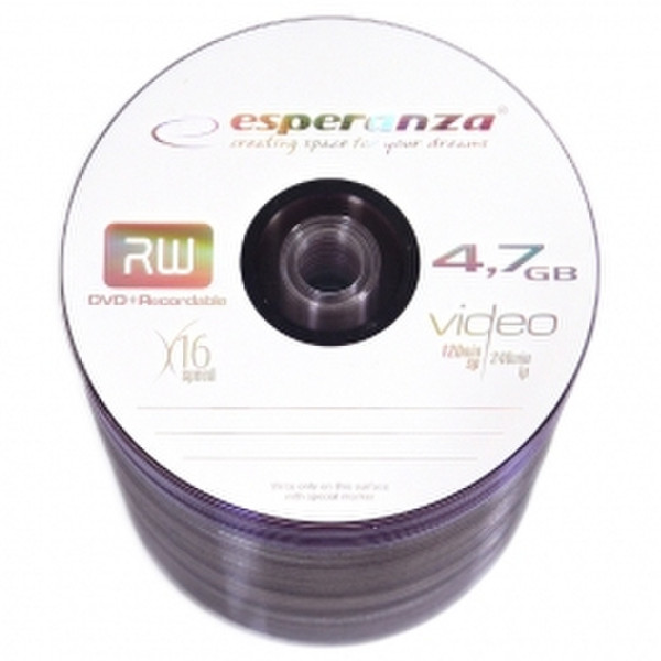 Esperanza 1107 4.7ГБ DVD+R 100шт чистый DVD