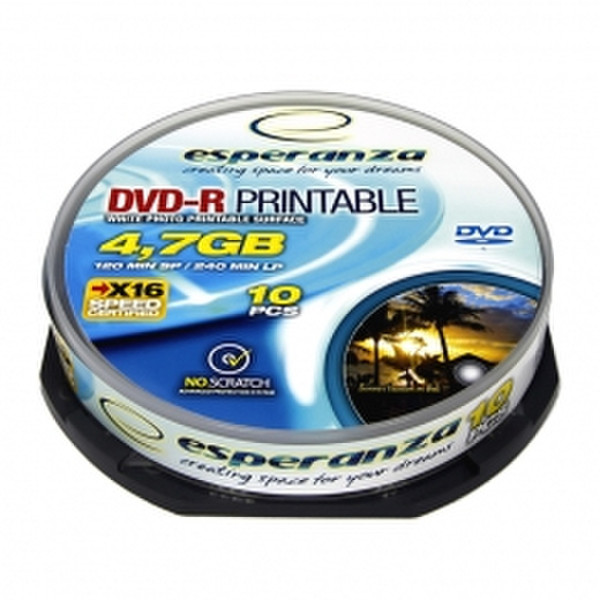 Esperanza 1302 4.7GB DVD-R 10pc(s) blank DVD