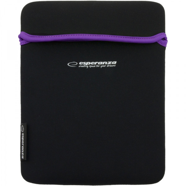 Esperanza ET173V 10.1Zoll Sleeve case Schwarz, Violett Tablet-Schutzhülle