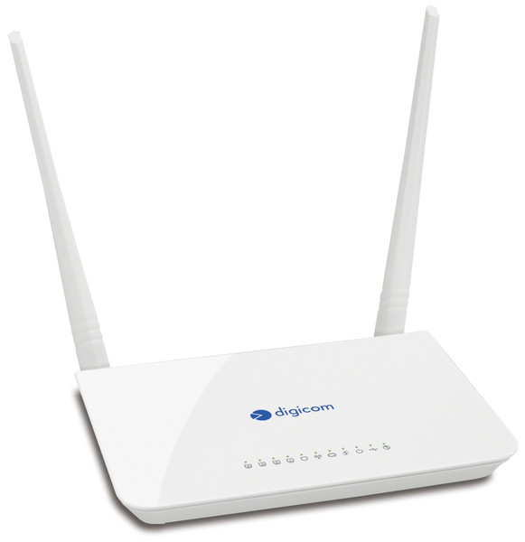 Digicom RAW304G-T07 Fast Ethernet White wireless router