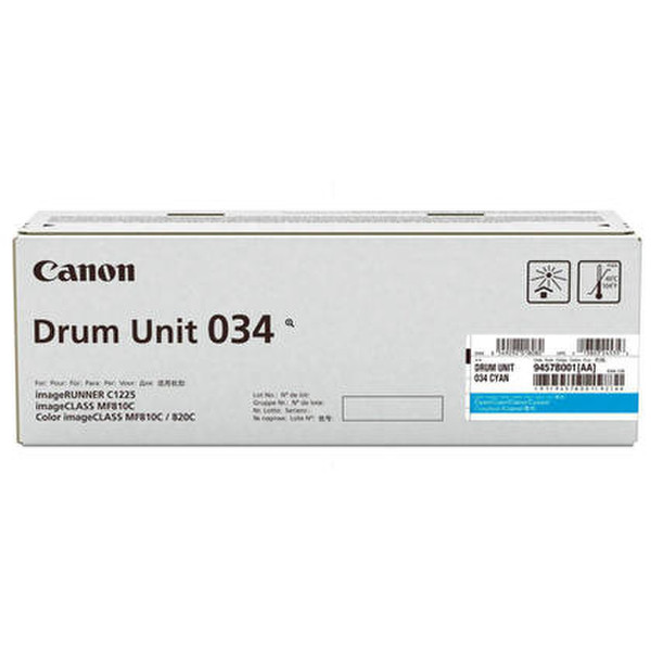 Canon 034 34000pages Cyan printer drum