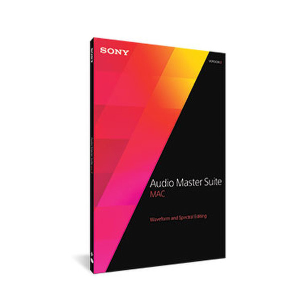 Sony Audio Master Suite Mac 2