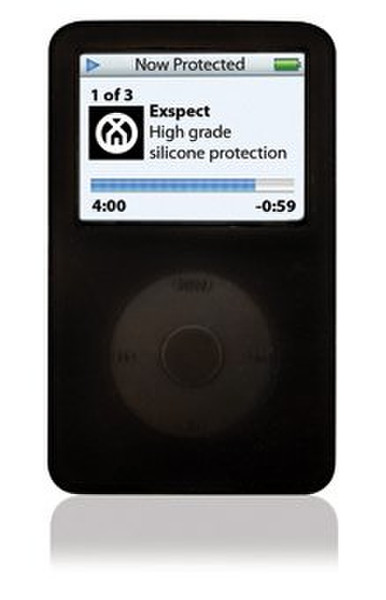 Exspect EX492 Cover case Schwarz MP3/MP4-Schutzhülle