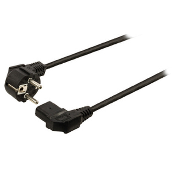 Valueline VLEP10020B50 5м C13 coupler Черный кабель питания