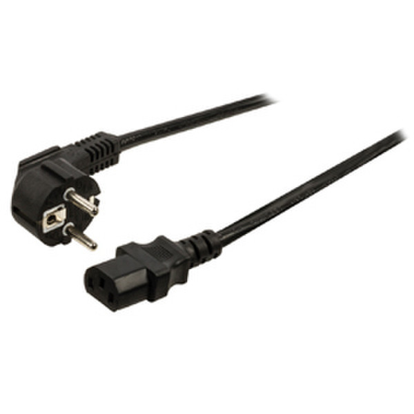 Valueline VLEP10015B100 10м C13 coupler Черный кабель питания