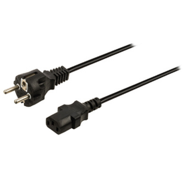 Valueline VLEP10130B50 5m C13 coupler Black power cable