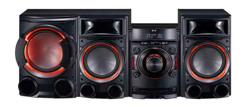 LG CM8430 Mini set 1200W Black home audio set