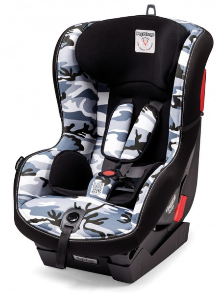 Peg Perego Viaggio1 Duo-Fix K 1 (9 - 18 kg; 9 Monate - 4 Jahre) Schwarz, Grau, Weiß Autositz für Babys