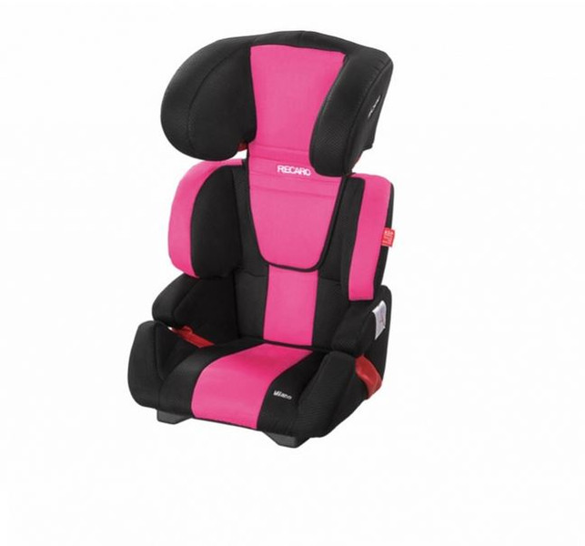 Recaro Milano 2-3 (15 - 36 kg; 3.5 - 12 years) Black,Pink baby car seat