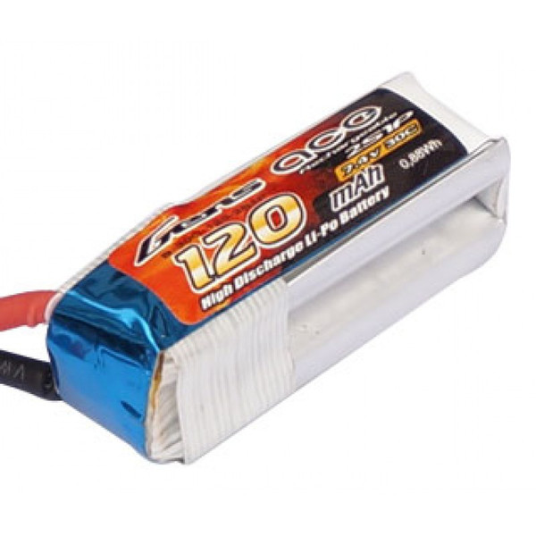 Gens ace B-30C-120-2S1P Lithium Polymer 120mAh 7.4V rechargeable battery