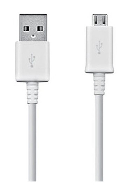 Samsung 1.5m, USB2.0-A/USB2.0 Micro-B 1.5м USB A Micro-USB B Белый