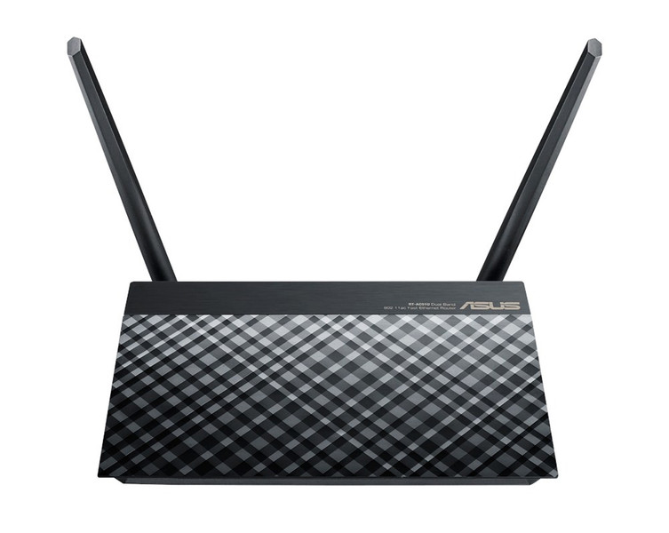 ASUS RT-AC51U Dual-band (2.4 GHz / 5 GHz) Fast Ethernet Black wireless router
