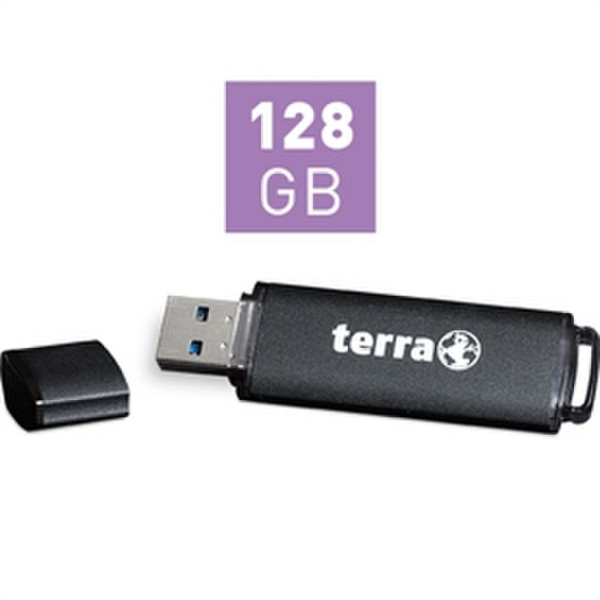 Wortmann AG USThree Pro 128GB USB 3.0 (3.1 Gen 1) Type-A Black USB flash drive