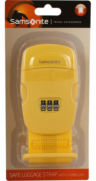 Samsonite U2306011 1820mm Gelb Koffergurt