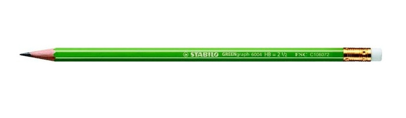 Stabilo GREENgraph HB 12шт графитовый карандаш