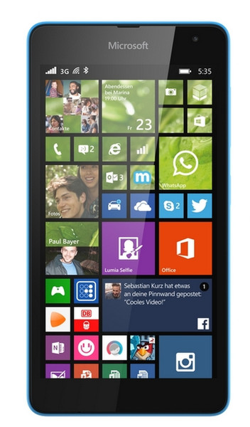 Microsoft Lumia 535 8GB Cyan
