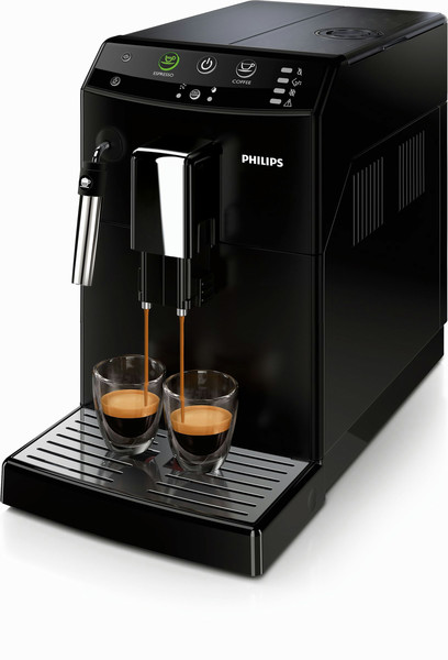 Philips 3000 series HD8821/01 Отдельностоящий Автоматическая Машина для эспрессо 1.8л Черный кофеварка