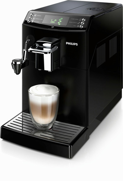 Philips 4000 series HD8844/01 Отдельностоящий Автоматическая Машина для эспрессо 1.8л Черный кофеварка