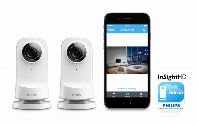 Philips M115G/12 IP security camera Для помещений Преступности и Gangster Белый камера видеонаблюдения