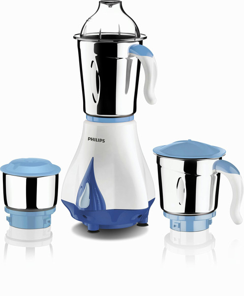 Philips Daily Collection HL7511/00 Стационарный миксер 550Вт Синий, Металлический, Белый миксер