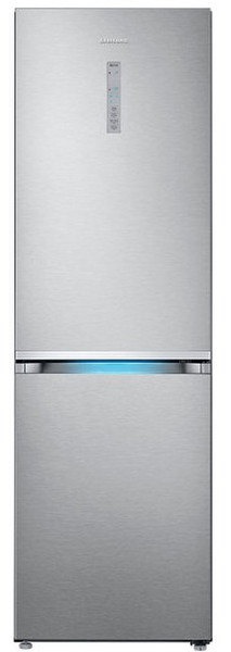 Samsung RB38J7805SA freestanding 254L 130L A++ Silver fridge-freezer