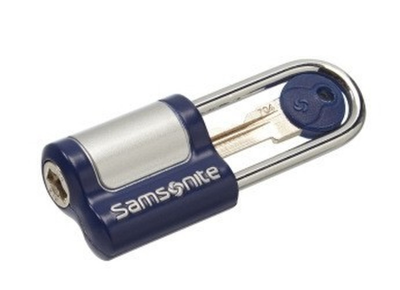 Samsonite U2311110 Luggage padlock Kunststoff, Stahl Blau Kofferschloss