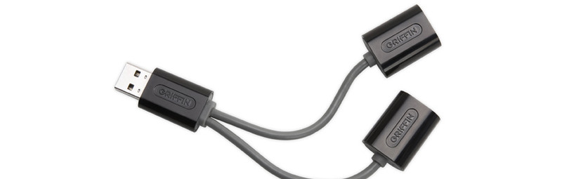 Griffin SmartShare USB 0.152m Schwarz USB Kabel