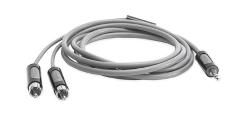 Griffin 3015-STROCNT 1.8m 3.5mm 3.5mm Grey audio cable