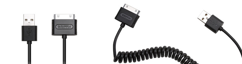 Griffin USB to Dock Connector Cable 2.1m Black USB cable