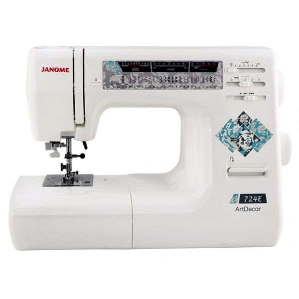 Janome ArtDecor 724E Automatic sewing machine Электрический