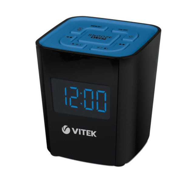 Vitek VT-3502 BK Digital table clock Rectangular Black,Blue