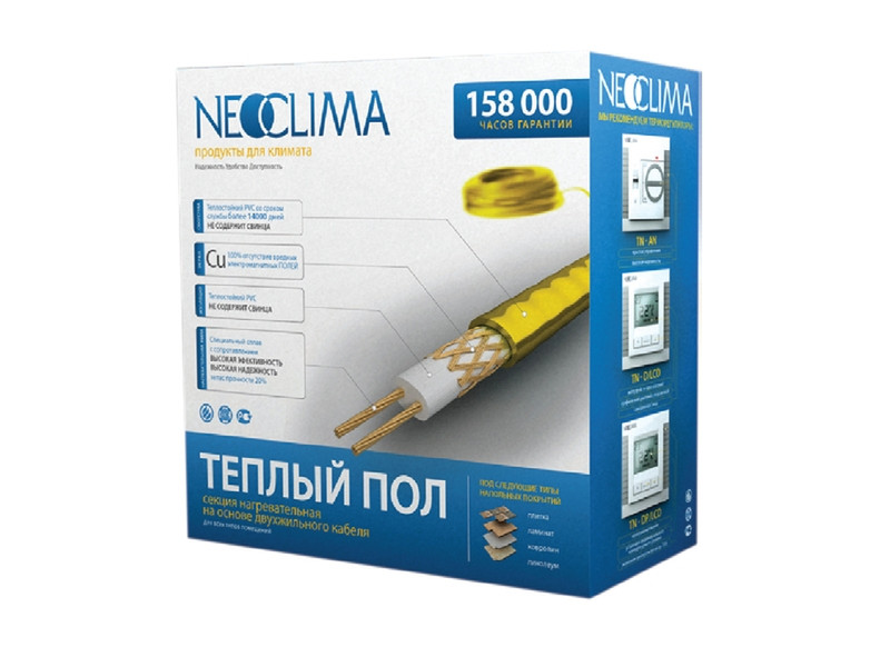 Neoclima NCB1440/80 Пол 1440Вт электрический обогреватель