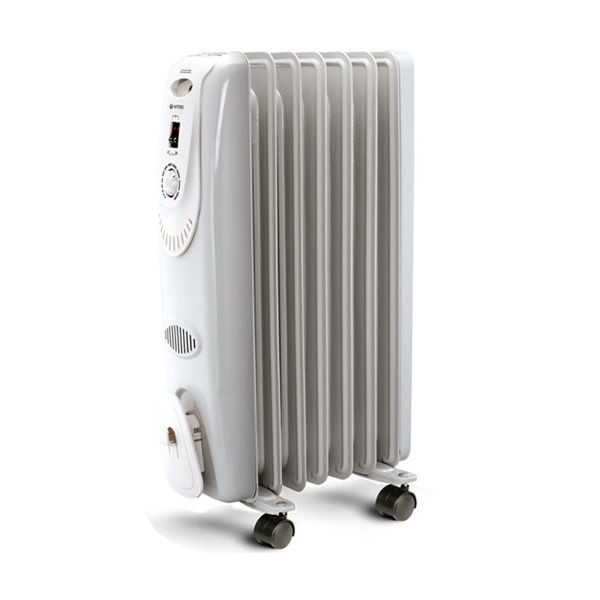 Vitek VT-1701 W Floor 1500W White Radiator