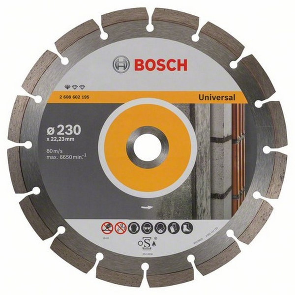 Bosch 2 608 602 195 Cutting disc 1pc(s)