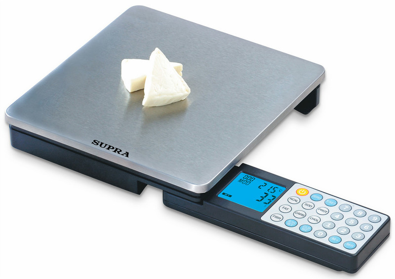 Supra BSS-4070 Electronic kitchen scale Black,Stainless steel