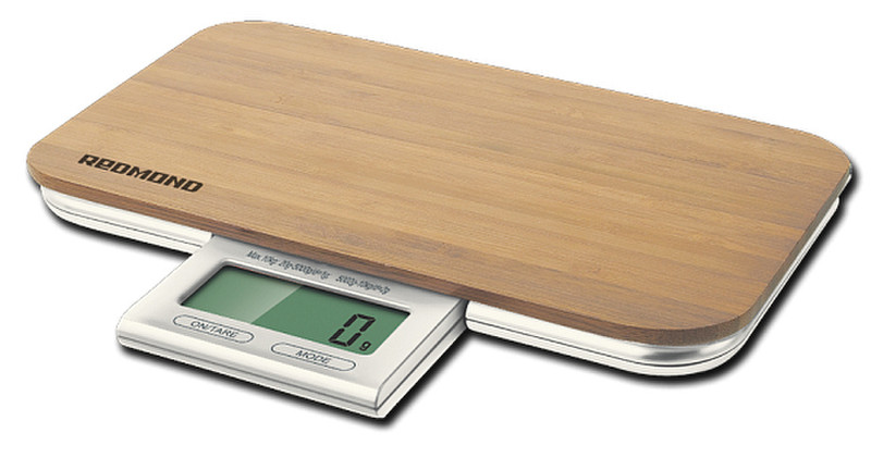 REDMOND RS-721 Electronic kitchen scale Silber, Holz