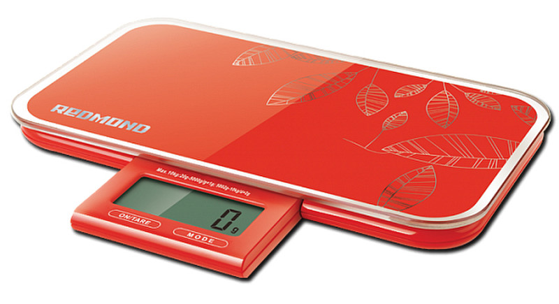 REDMOND RS-721 Electronic kitchen scale Red